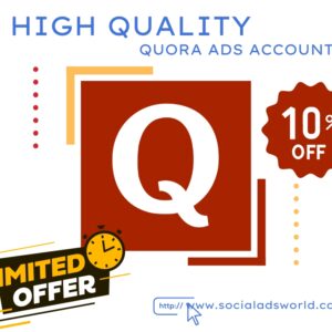 buy quora ads account