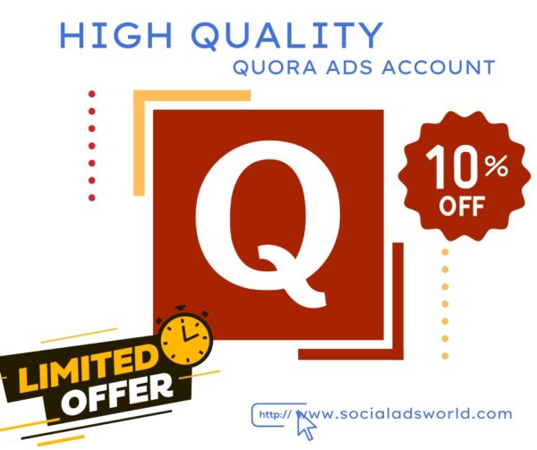 buy quora ads account